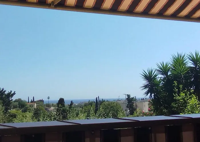 Val De La 3p Piscine Parking Lägenhet Antibes